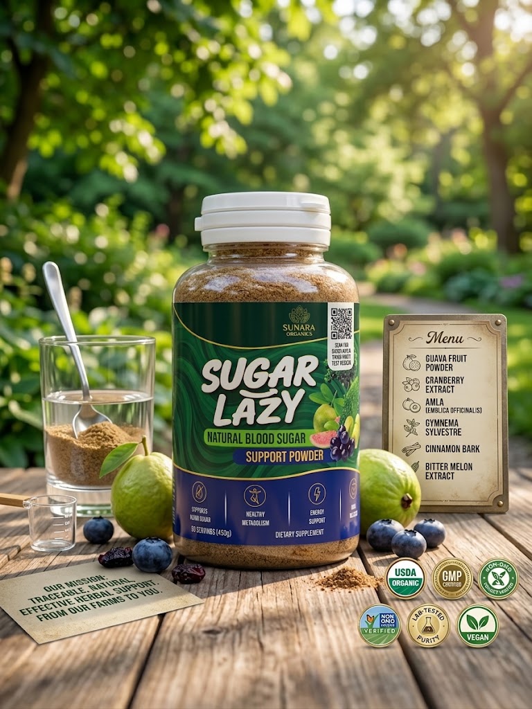 Blood Sugar/Diabetes Support Powder | 100% Herbal & Tested