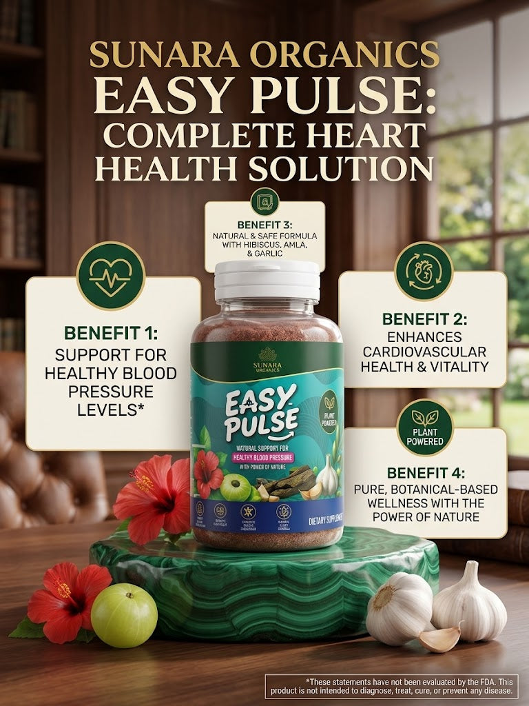 Blood Pressure Support Powder | 100% Herbal & Tested